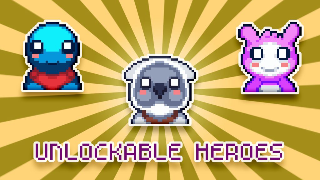 Cowardly Heroes: Collect on the run